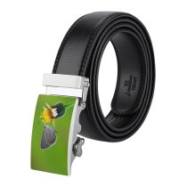 yanfind Belt  Focus Butterfly Delicate Insect  Depth Field Lepidoptera Macro Wildlife Pollen Men's Dress Casual Every Day Reversible Leather Belt