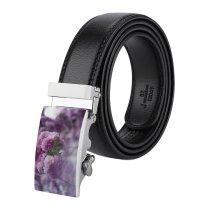yanfind Belt  Focus Beautiful Flowers Season Growth Blooming Garden Outdoors Cherry Leaves Flora Men's Dress Casual Every Day Reversible Leather Belt