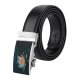 yanfind Belt Beautiful Plant Aquatic Lily Blooming Leaves Floating Flora Petals Bloom  Lotus Men's Dress Casual Every Day Reversible Leather Belt