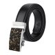 yanfind Belt   Humor Studio Decor Congratulating Bunch Glowing Season Home Dark Photographic Men's Dress Casual Every Day Reversible Leather Belt
