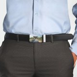 yanfind Belt Sichuan Chinese Cultures Footpath Architecture Building Destinations Sky History Sunny Tradition Province Men's Dress Casual Every Day Reversible Leather Belt