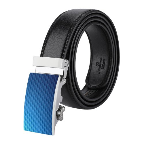 yanfind Belt Simplicity Dimensional Blank Building Brick Light Shade Dimensional Dark Vibrant  Elegance Men's Dress Casual Every Day Reversible Leather Belt