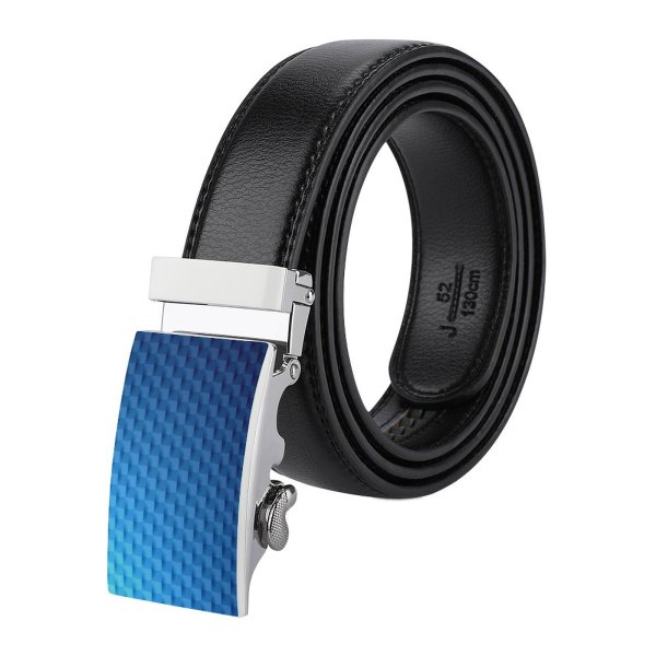 yanfind Belt Simplicity Dimensional Blank Building Brick Light Shade Dimensional Dark Vibrant  Elegance Men's Dress Casual Every Day Reversible Leather Belt