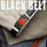 yanfind Belt  Focus Beautiful Delicate Depth Field Moisture Dewdrops Droplets Blooming Raindrops Leaves Men's Dress Casual Every Day Reversible Leather Belt