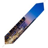 Yanfind Table Runner Cameron Venti Los Angeles City City Cityscape Aerial Hour Horizon Clear Sky Everyday Dining Wedding Party Holiday Home Decor