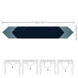 Yanfind Table Runner Mountains Reflections Minimal Render Digital Everyday Dining Wedding Party Holiday Home Decor