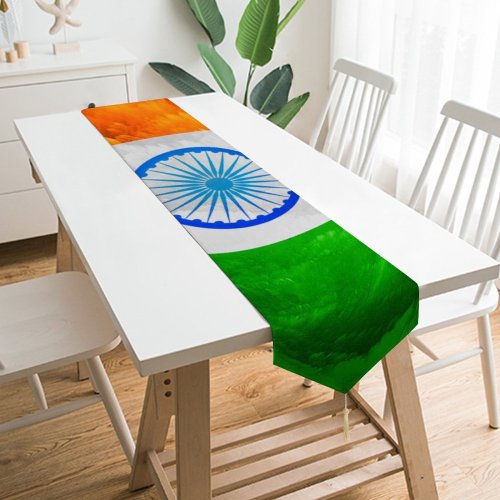 Yanfind Table Runner Indian Flag Tricolour Flag National Flag Flag India 003 Everyday Dining Wedding Party Holiday Home Decor