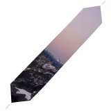 Yanfind Table Runner Atanas Malamov Peak Glacier Cascades National Park Mountain Morning Dawn Washington USA Everyday Dining Wedding Party Holiday Home Decor