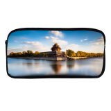 yanfind Pencil Case YHO Forbidden City Beijing China Moat Imperial Palace Ming Dynasty Exposure UNESCO Heritage Zipper Pens Pouch Bag for Student Office School