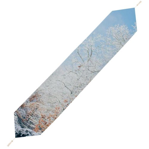 Yanfind Table Runner Fir Images Christmas Flora Pine Frost Landscape Snow Wallpapers Plant Outdoors Tree Everyday Dining Wedding Party Holiday Home Decor