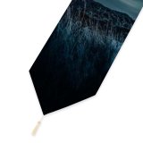 Yanfind Table Runner Grafixart Aurora Borealis Night Sky Stars Landscape Starry Sky Everyday Dining Wedding Party Holiday Home Decor