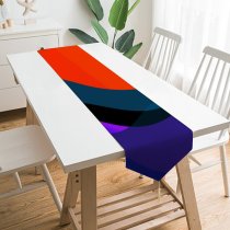Yanfind Table Runner Gradients IOS Multicolor Everyday Dining Wedding Party Holiday Home Decor
