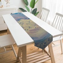 Yanfind Table Runner Images Landscape Aerial Snow Wallpapers Mountain Outdoors Scenery Tahran Art Pictures İran Everyday Dining Wedding Party Holiday Home Decor