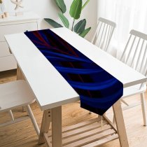 Yanfind Table Runner Aleksandar Pasaric Dark Plant Leaves Everyday Dining Wedding Party Holiday Home Decor