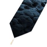 Yanfind Table Runner MacOS Big Sur Winter Sedimentary Rocks Night Starry Sky IOS Everyday Dining Wedding Party Holiday Home Decor