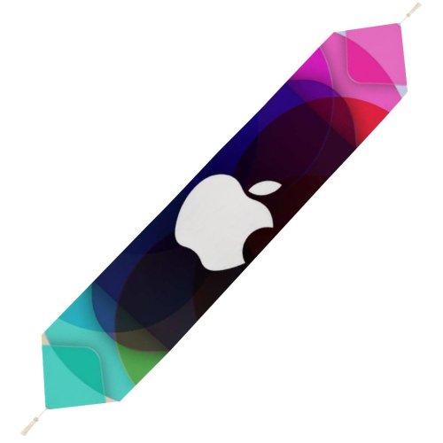 Yanfind Table Runner Technology WWDC Colorful Gradient Everyday Dining Wedding Party Holiday Home Decor