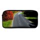 yanfind Pencil Case YHO Thoroughfare Natural Highway Asphalt Landscape Fall Road Leaf Sunshine Tree Autumn Road Zipper Pens Pouch Bag for Student Office School