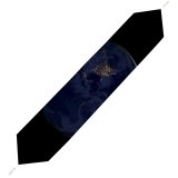 Yanfind Table Runner Space Black Dark Earth Night IOS Everyday Dining Wedding Party Holiday Home Decor