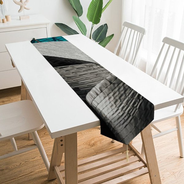 Yanfind Table Runner Triangle City Exterior Images Path Building Spain Guggenhein Wallpapers Architecture Bilbao Outdoors Everyday Dining Wedding Party Holiday Home Decor