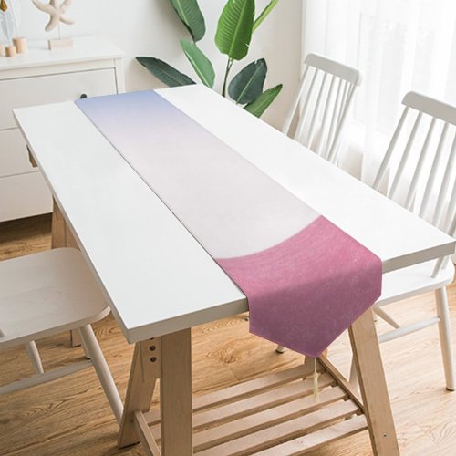 Yanfind Table Runner Solitude Tree Clear Sky Landscape Surreal Sand Desert Swing Scenery Everyday Dining Wedding Party Holiday Home Decor