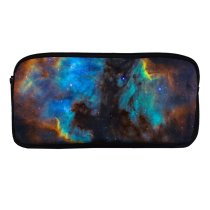 yanfind Pencil Case YHO Space Pelican Nebula Cygnus Galaxy Astronomy Zipper Pens Pouch Bag for Student Office School