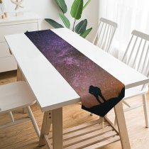 Yanfind Table Runner Images Space Night HQ Landscape Way Outer Astronomy Sky Wallpapers Lake Outdoors Everyday Dining Wedding Party Holiday Home Decor