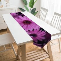 Yanfind Table Runner Yousef Espanioly Flowers Daisies Spring Blossom Bloom Closeup Floral Beautiful Everyday Dining Wedding Party Holiday Home Decor