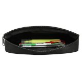 yanfind Pencil Case YHO Oliver Henze Black Dark Blood  Sky  Circular Wood Photoshop Zipper Pens Pouch Bag for Student Office School