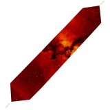 Yanfind Table Runner Space Solar Flares Fire Outer Space Blazing Galaxy Everyday Dining Wedding Party Holiday Home Decor