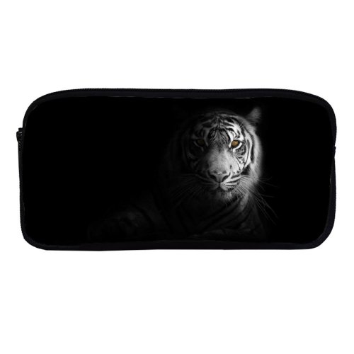 yanfind Pencil Case YHO Randy Rodriguez Black Dark  Bengal Zipper Pens Pouch Bag for Student Office School