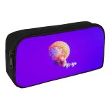 yanfind Pencil Case YHO Pathum Danthanarayana Jellyfish Purple Sea  Underwater Aquarium Zipper Pens Pouch Bag for Student Office School