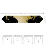 Yanfind Table Runner George Desipris Dove Flying Bird Sunset Trees Silhouette Scenic Evening Dawn Everyday Dining Wedding Party Holiday Home Decor