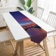 Yanfind Table Runner Anek Suwannaphoom Wooden Pier Bridge Sunset Horizon Resort Dawn Vacation Holidays Phuket Everyday Dining Wedding Party Holiday Home Decor