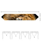 Yanfind Table Runner Tambako Jaguar Lion Wild Cat Everyday Dining Wedding Party Holiday Home Decor