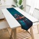 Yanfind Table Runner Max Bender Chicago Night City Lights Cityscape Reflections Everyday Dining Wedding Party Holiday Home Decor