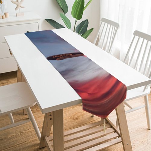 Yanfind Table Runner Images Airship Sky Wallpapers Dusk Beach Outdoors Free Hermosa Aircraft Pictures Vehicle Everyday Dining Wedding Party Holiday Home Decor