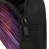 yanfind Pencil Case YHO Space  Trails Timelapse Astronomy Outer Space Night Sky Exposure Science Purple Zipper Pens Pouch Bag for Student Office School