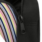 yanfind Pencil Case YHO Texture Macro Textures Diagonal Stripes Zipper Pens Pouch Bag for Student Office School