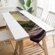 Yanfind Table Runner Mirolim Mirsolixov Deer Hot Air Balloons Sunrise Landscape Stone Staircase Everyday Dining Wedding Party Holiday Home Decor