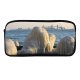 yanfind Pencil Case YHO Winter  Frozen Iarna  Marea Arctic Rock Stavilopozi Neagra Constanta Sea Zipper Pens Pouch Bag for Student Office School