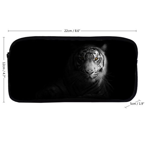 yanfind Pencil Case YHO Randy Rodriguez Black Dark  Bengal Zipper Pens Pouch Bag for Student Office School