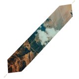 Yanfind Table Runner Images Land Landscape Aerial Wallpapers Mountain Outdoors Scenery Free Art Pictures Grey Everyday Dining Wedding Party Holiday Home Decor