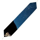 Yanfind Table Runner Golden Images Space Night Starry HQ Public Outer Camping Astronomy Sky Wallpapers Everyday Dining Wedding Party Holiday Home Decor