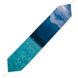 Yanfind Table Runner Olivier Miche Lake Thun Mountains Daytime Sailing Boats Everyday Dining Wedding Party Holiday Home Decor