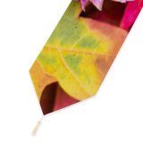Yanfind Table Runner Maple Leaves Purple Leaf Fallen Texture Autumn Seasons Everyday Dining Wedding Party Holiday Home Decor