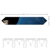 Yanfind Table Runner Golden Images Space Night Starry HQ Public Outer Camping Astronomy Sky Wallpapers Everyday Dining Wedding Party Holiday Home Decor
