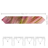 Yanfind Table Runner Foxtail Barley OS X Mavericks Landscape Girly Everyday Dining Wedding Party Holiday Home Decor