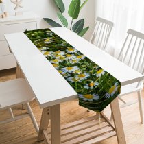 Yanfind Table Runner Москва Images Chamomile Ogorod Огород» Сад Flowers Aster Ботанический Plant Asteraceae Garden Everyday Dining Wedding Party Holiday Home Decor