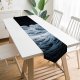Yanfind Table Runner MacOS Big Sur Winter Sedimentary Rocks Night Starry Sky IOS Everyday Dining Wedding Party Holiday Home Decor