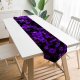 Yanfind Table Runner Artiom Vallat Flowers Purple Floral Beautiful Blossom Garden Aubrieta Everyday Dining Wedding Party Holiday Home Decor